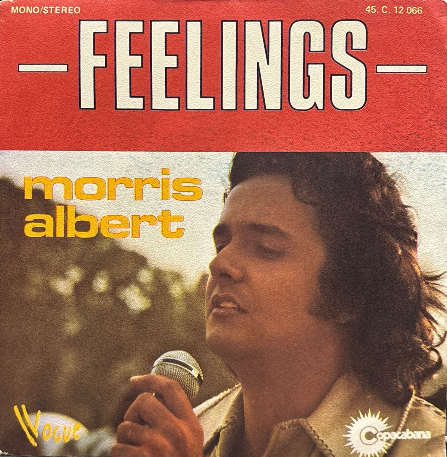 Morris Albert - Feelings / Ways Of Fire / Boombamakaoo 45'lik