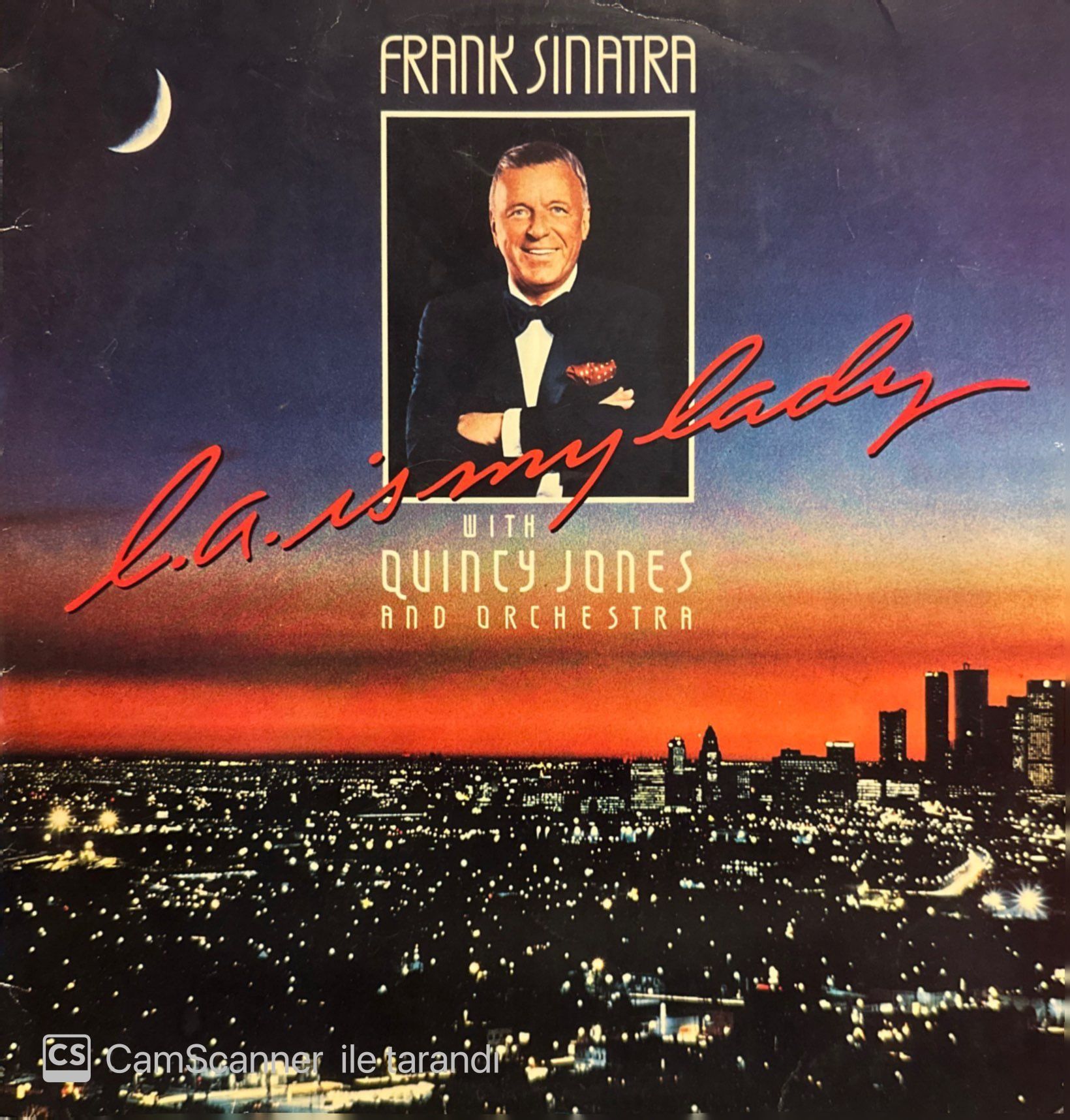 Frank Sinatra With Quincy Jones And Orchestra* – L.A. Is My Lady LP