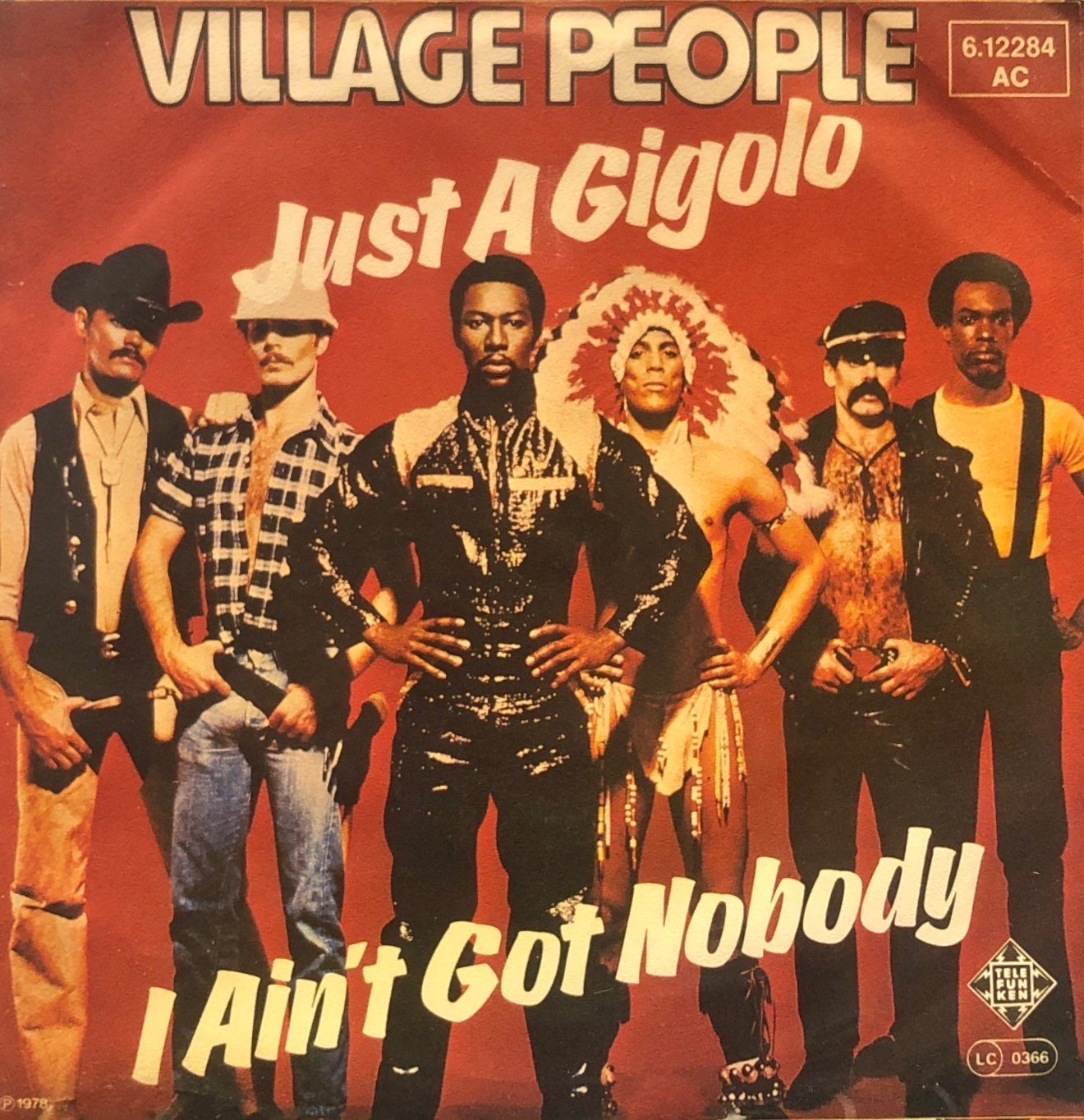 Village People - Just A Gigolo / I Ain't Got Nobody 45'lik