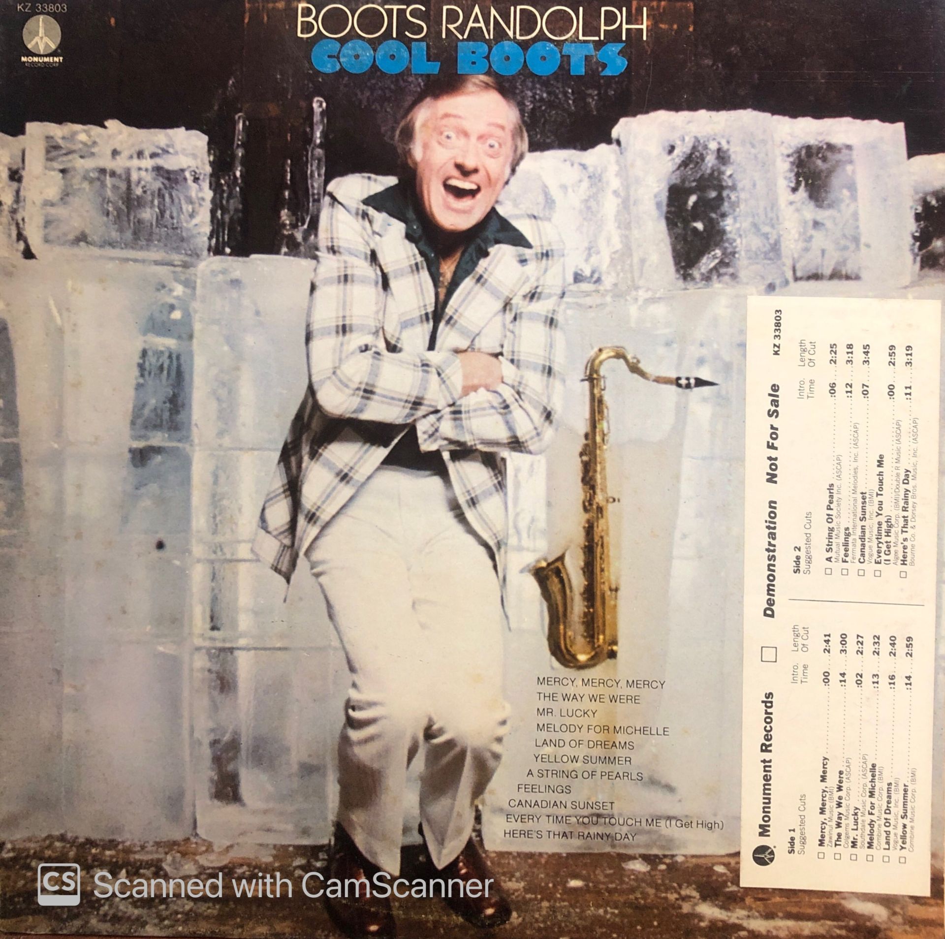 Boots Randolph – Cool Boots LP