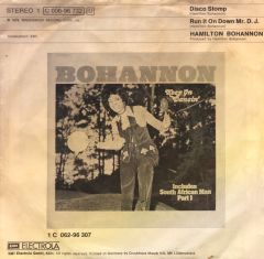 Hamilton Bohannon - Disco Stomp / Run It On Down Mr. D.J. 45'lik