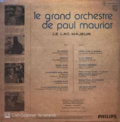 Le Grand Orchestre De Paul Mauriat – Le Lac Majeur LP