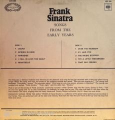 Frank Sinatra – Romantic Songs From The Early Years LP