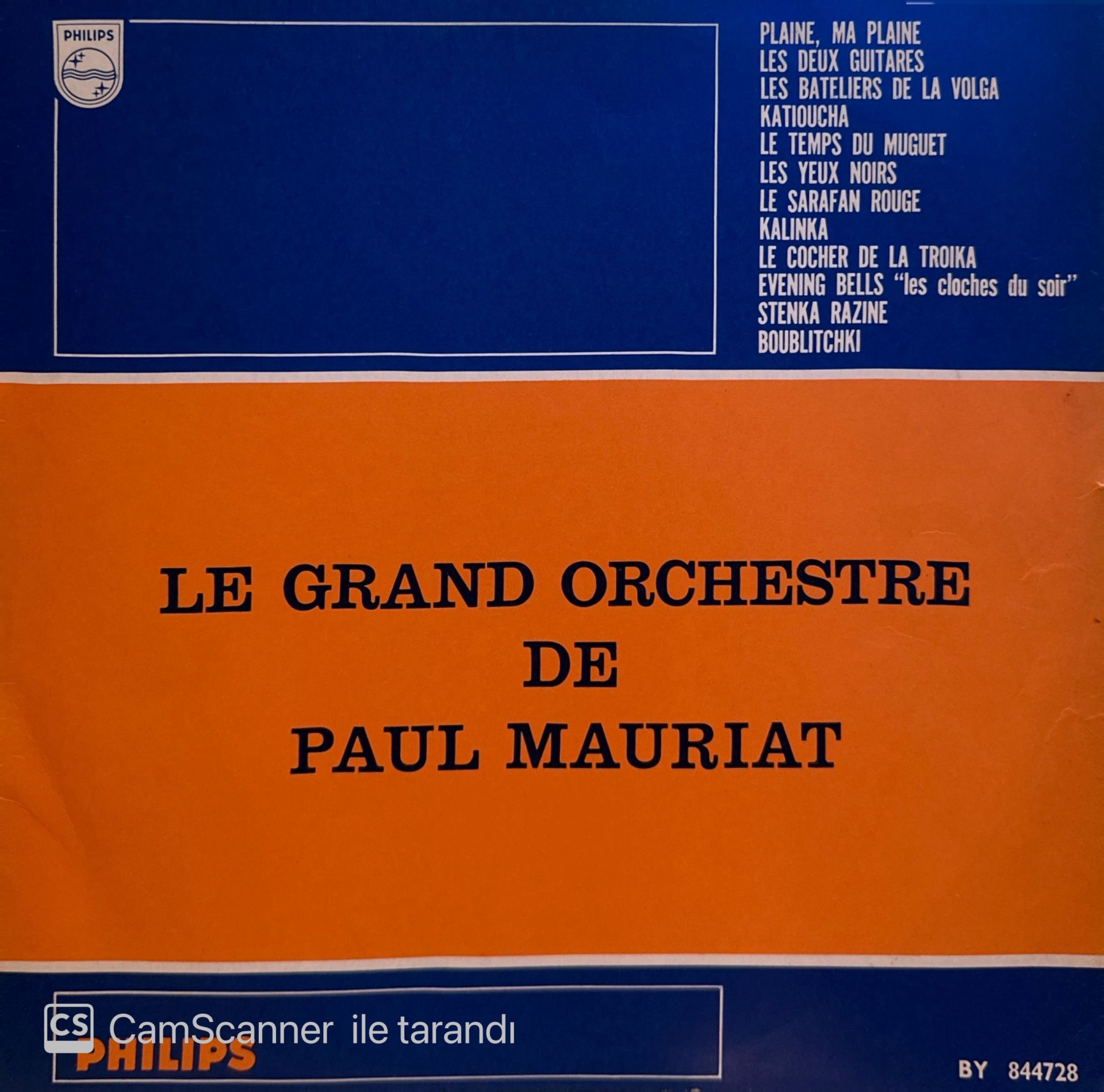 Le Grand Orchestre De Paul Mauriat – Russie De Toujours LP