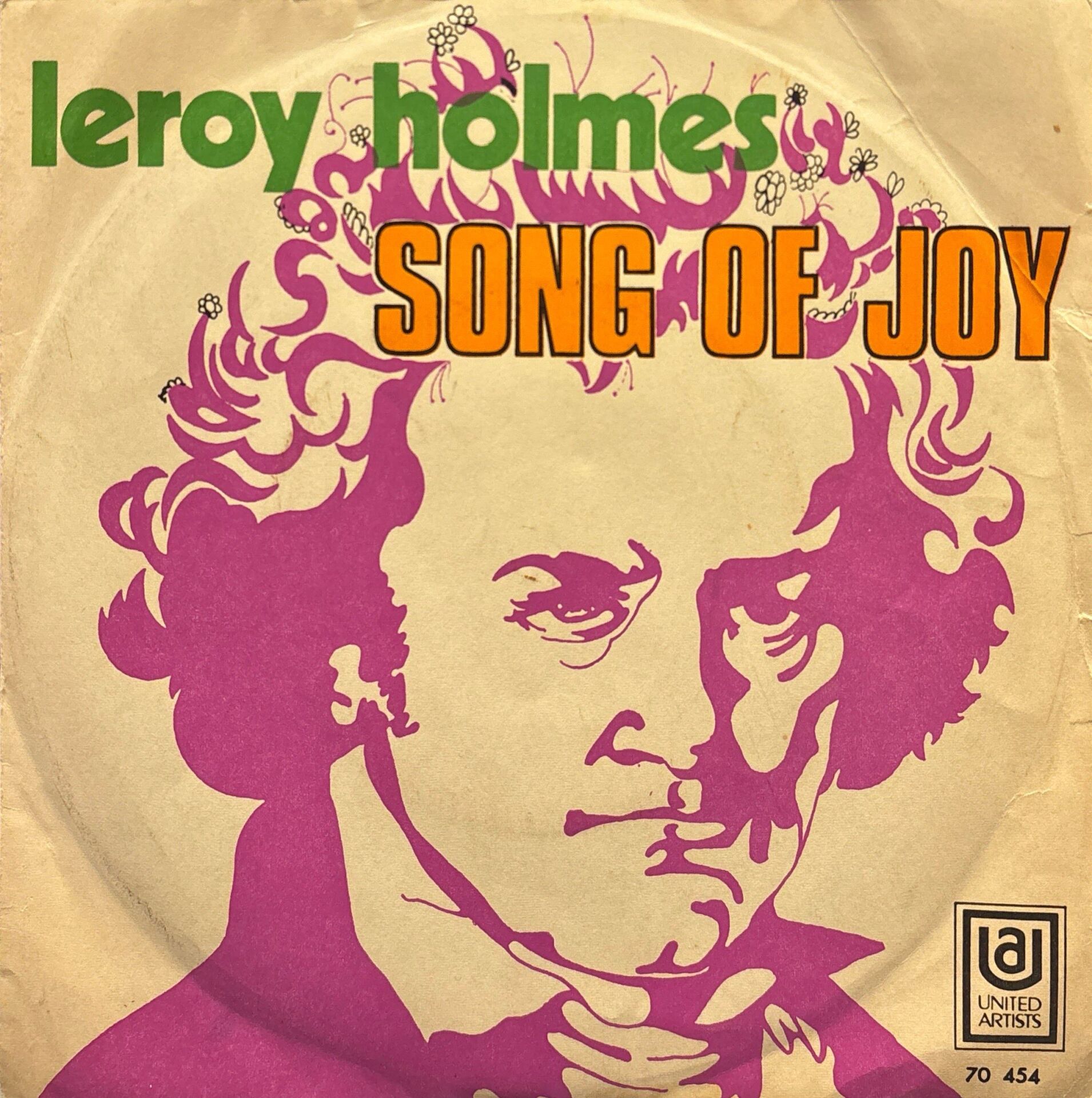 Leroy Holmes  - Song  Of Joy / Love Is Funny Thing 45'lik