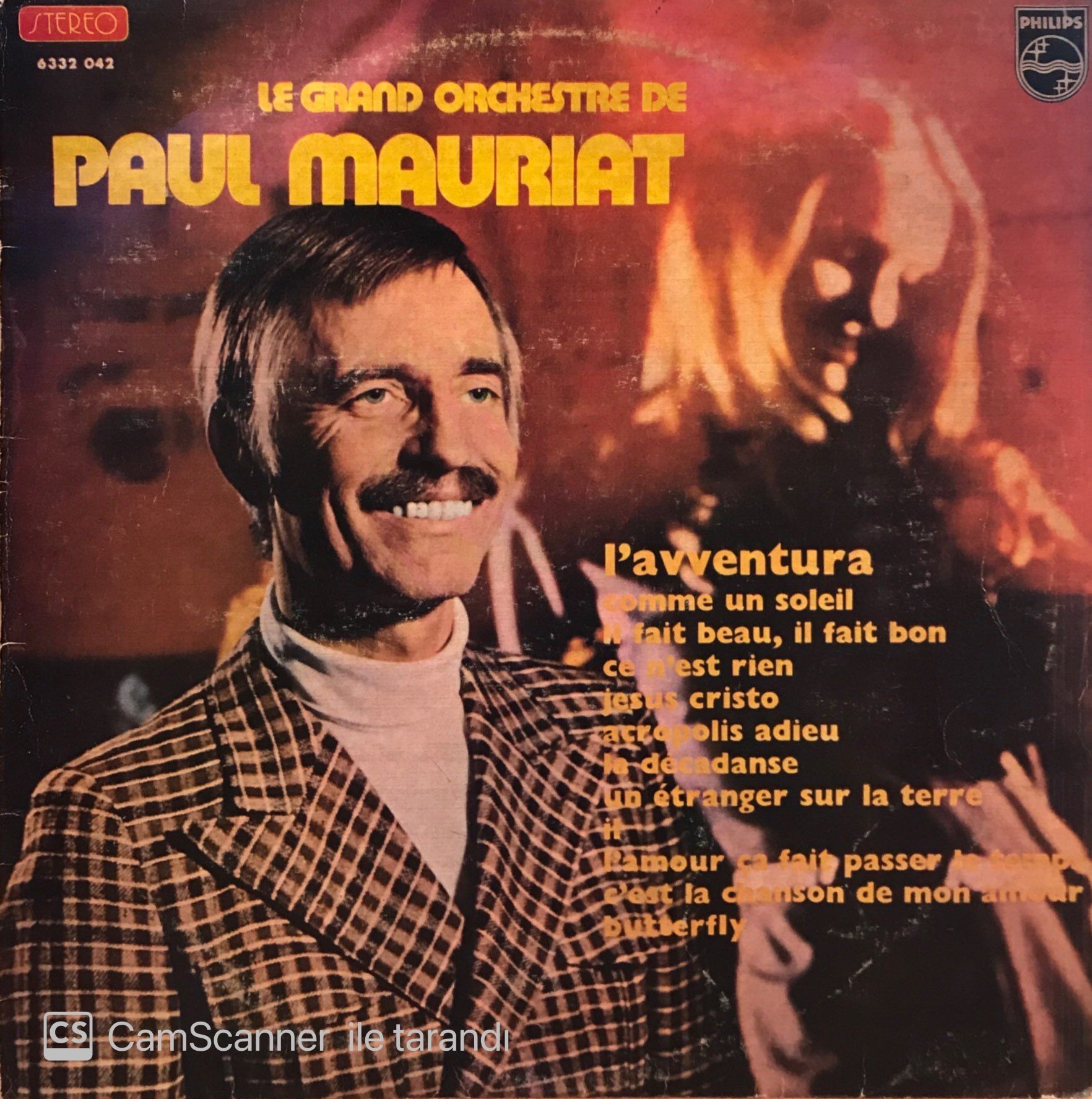 Le Grand Orchestre De Paul Mauriat – L'Avventura LP