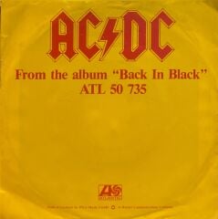 AC/DC – Rock And Roll Ain't Noise Pollution / Hells Bells 45'lik