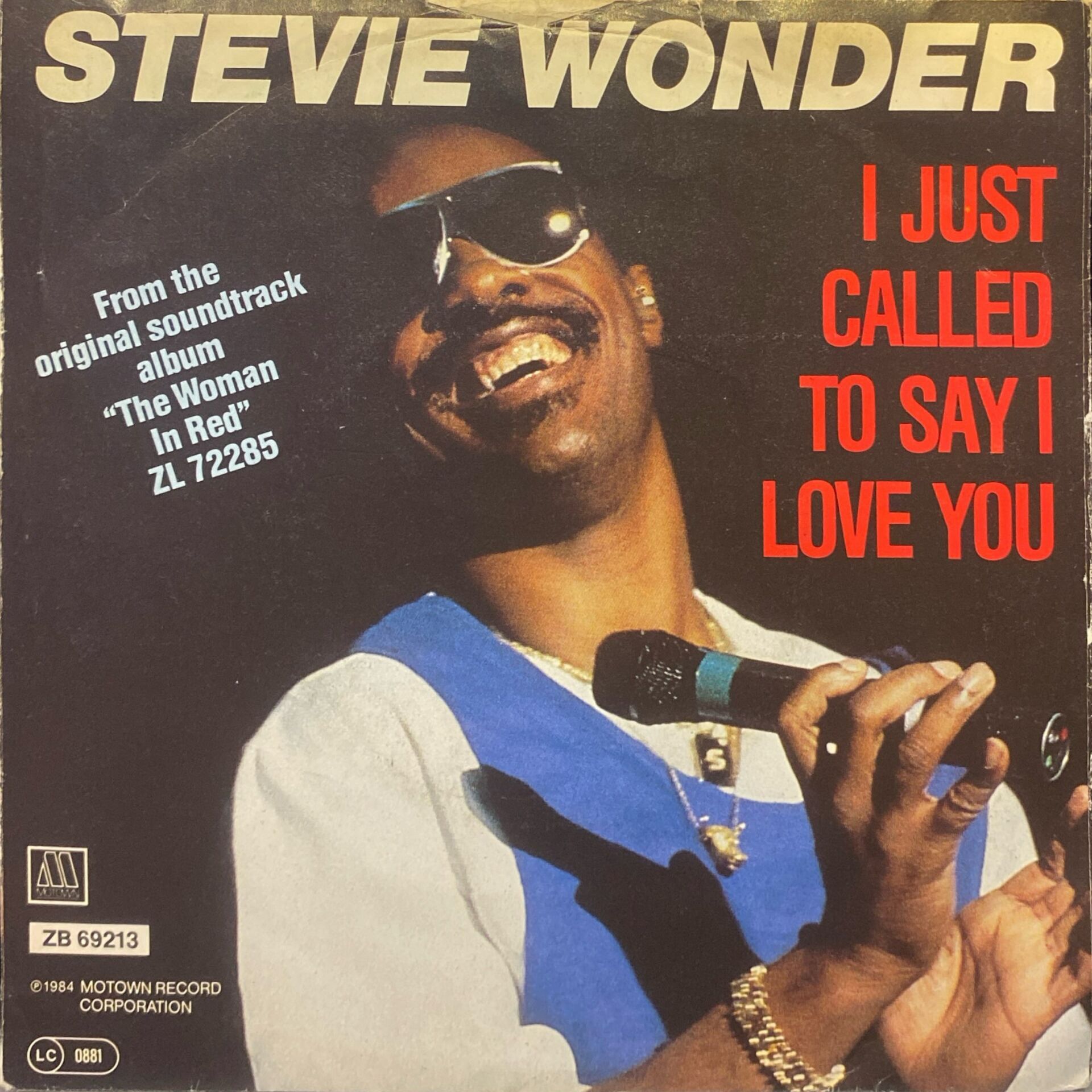 Stevie Wonder - I Just Called To Say I Love You 45'lik