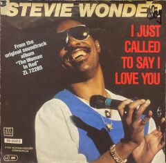 Stevie Wonder - I Just Called To Say I Love You 45'lik