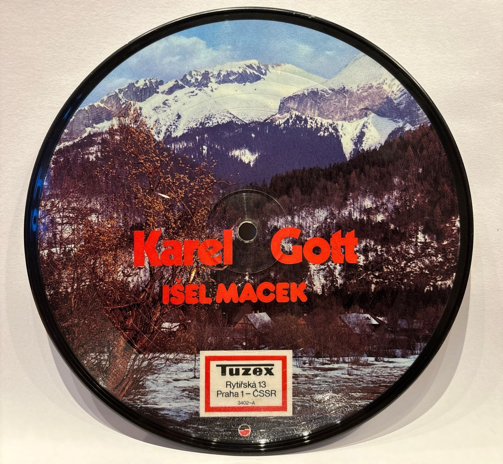 Karel Gott / Waldemar Matuška – Išel Macek / Má Malá Zem 45'lik