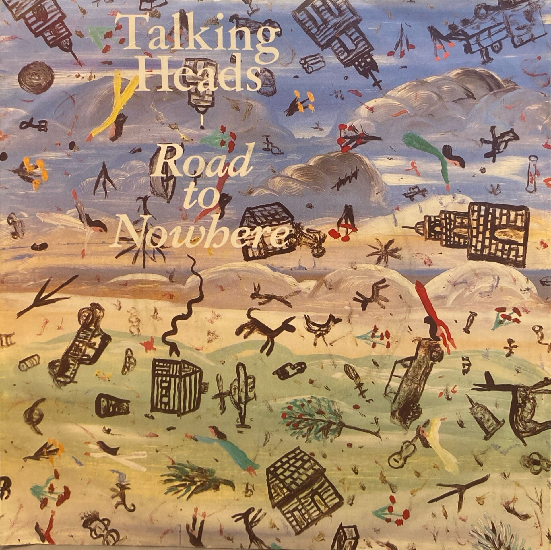 Talking Heads – Road To Nowhere / Television Man 45'lik