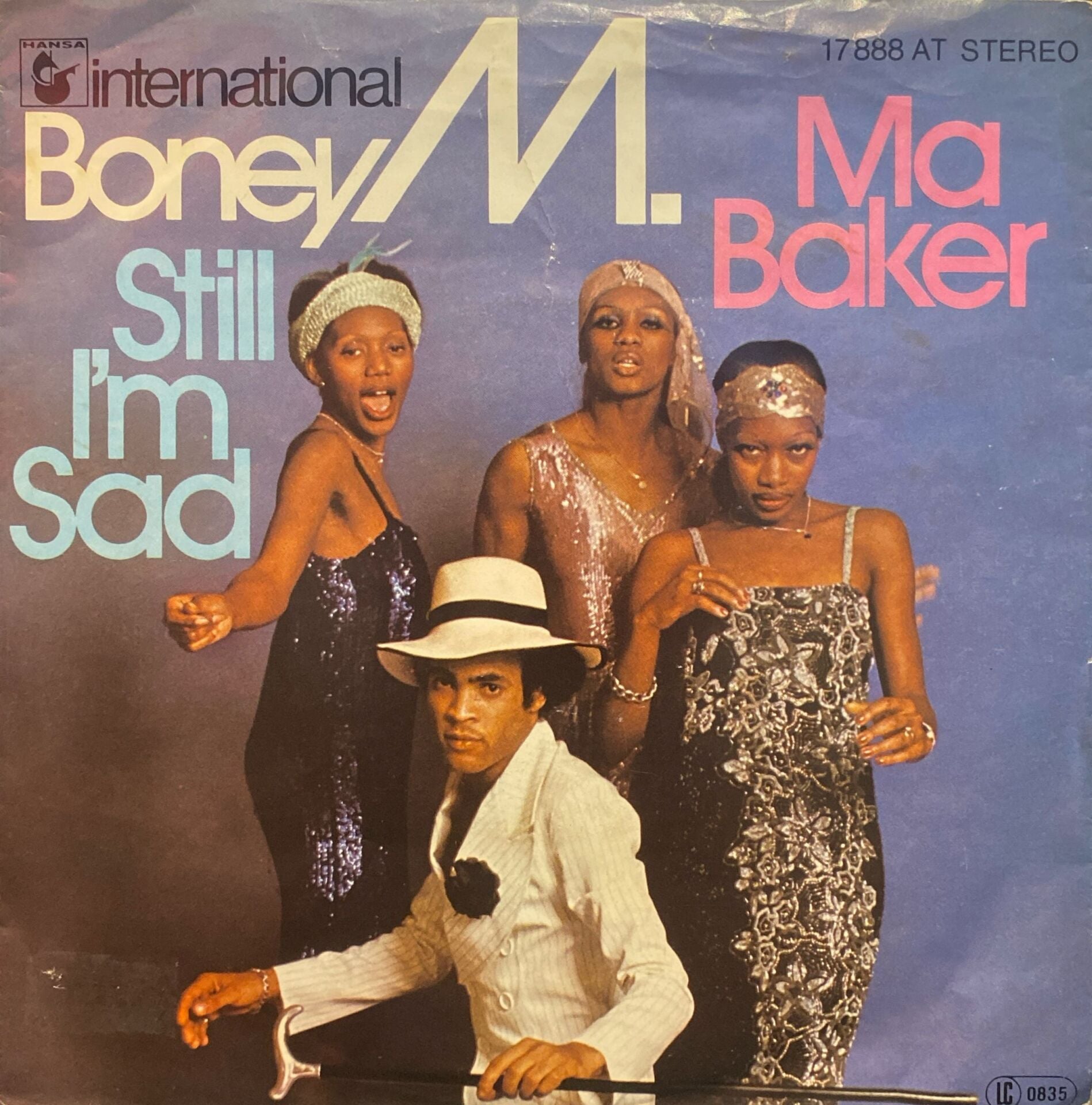Boney M. - Ma Baker / Still I'm Sad 45'lik