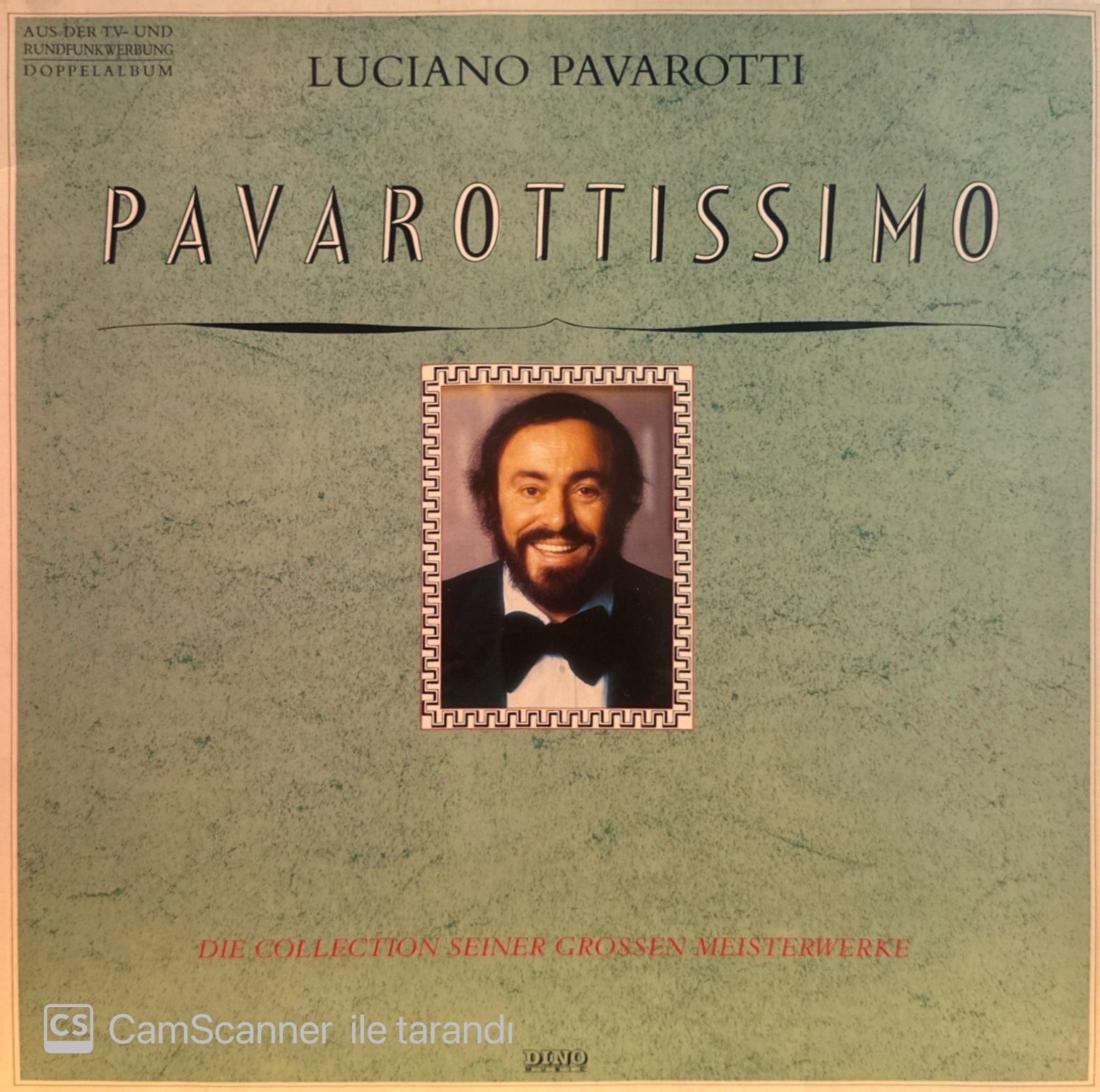 Luciano Pavarotti – Pavarottissimo (Die Collection Seiner Großen Meisterwerke) LP