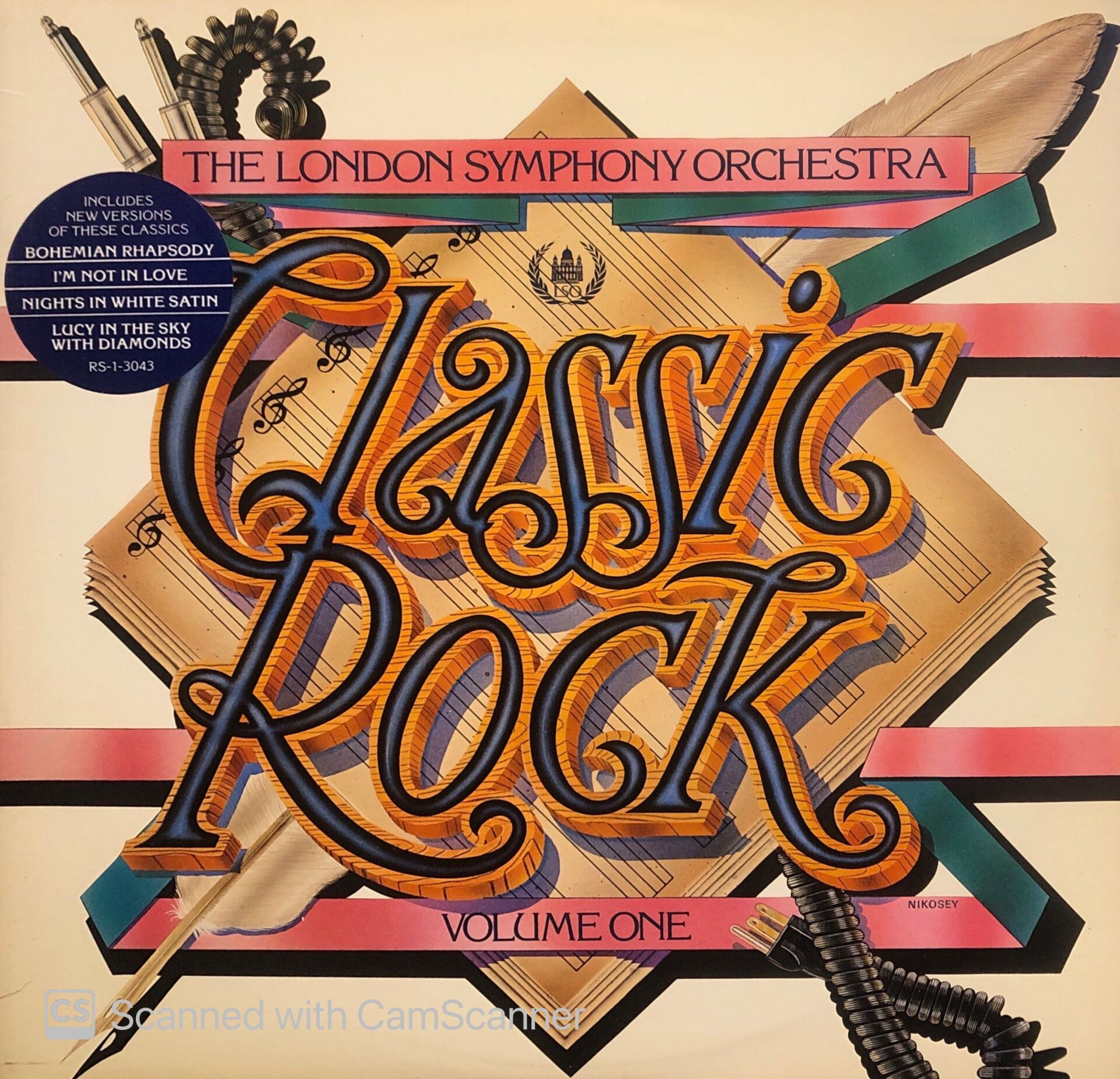 The London Symphony Orchestra – Classic Rock Volume One LP