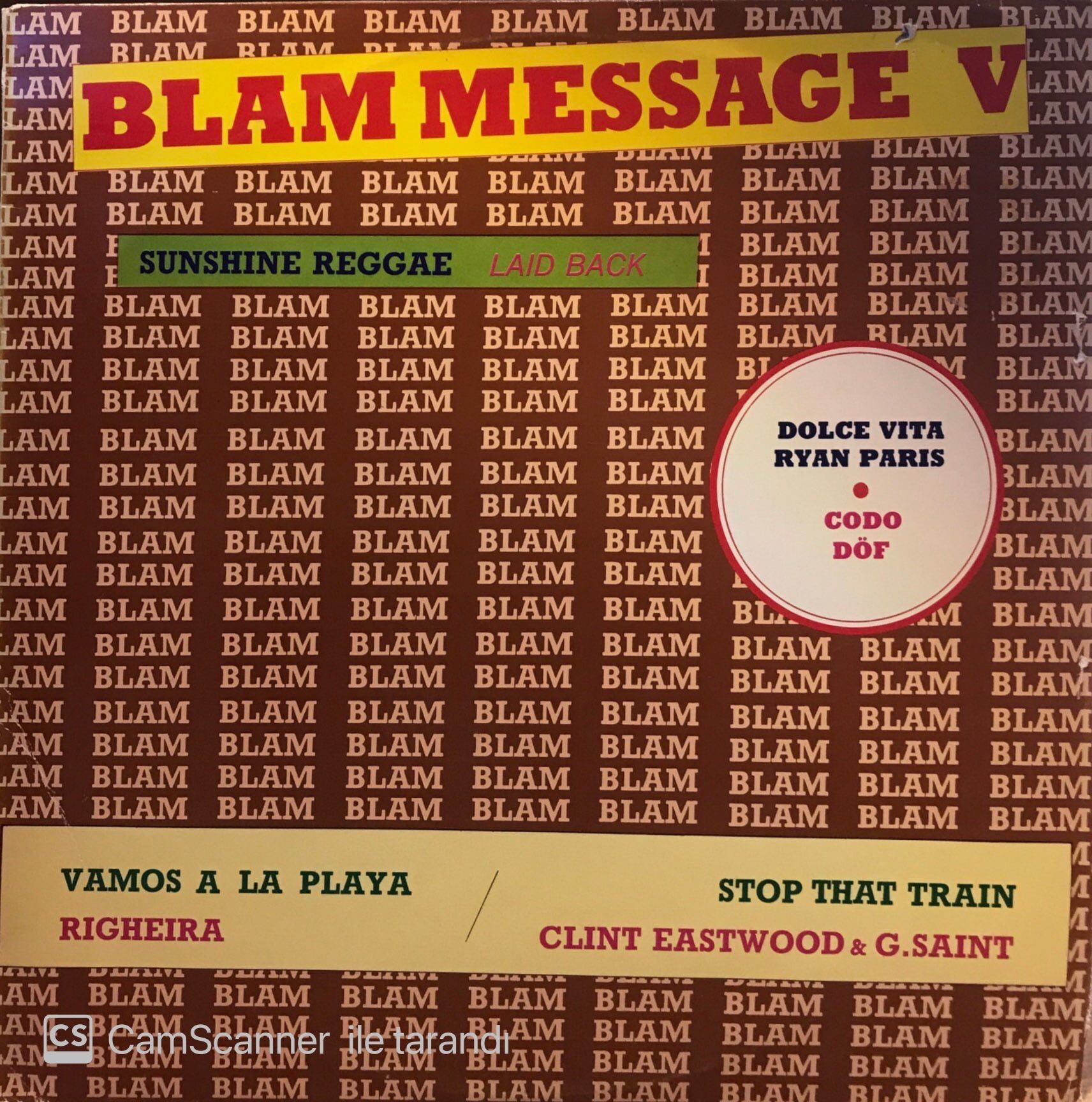 Blam Message V LP