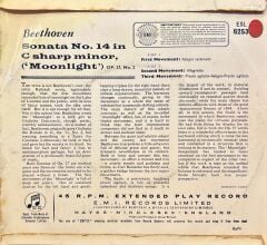 Beethoven*, Gieseking* – Moonlight Sonata 45'lik