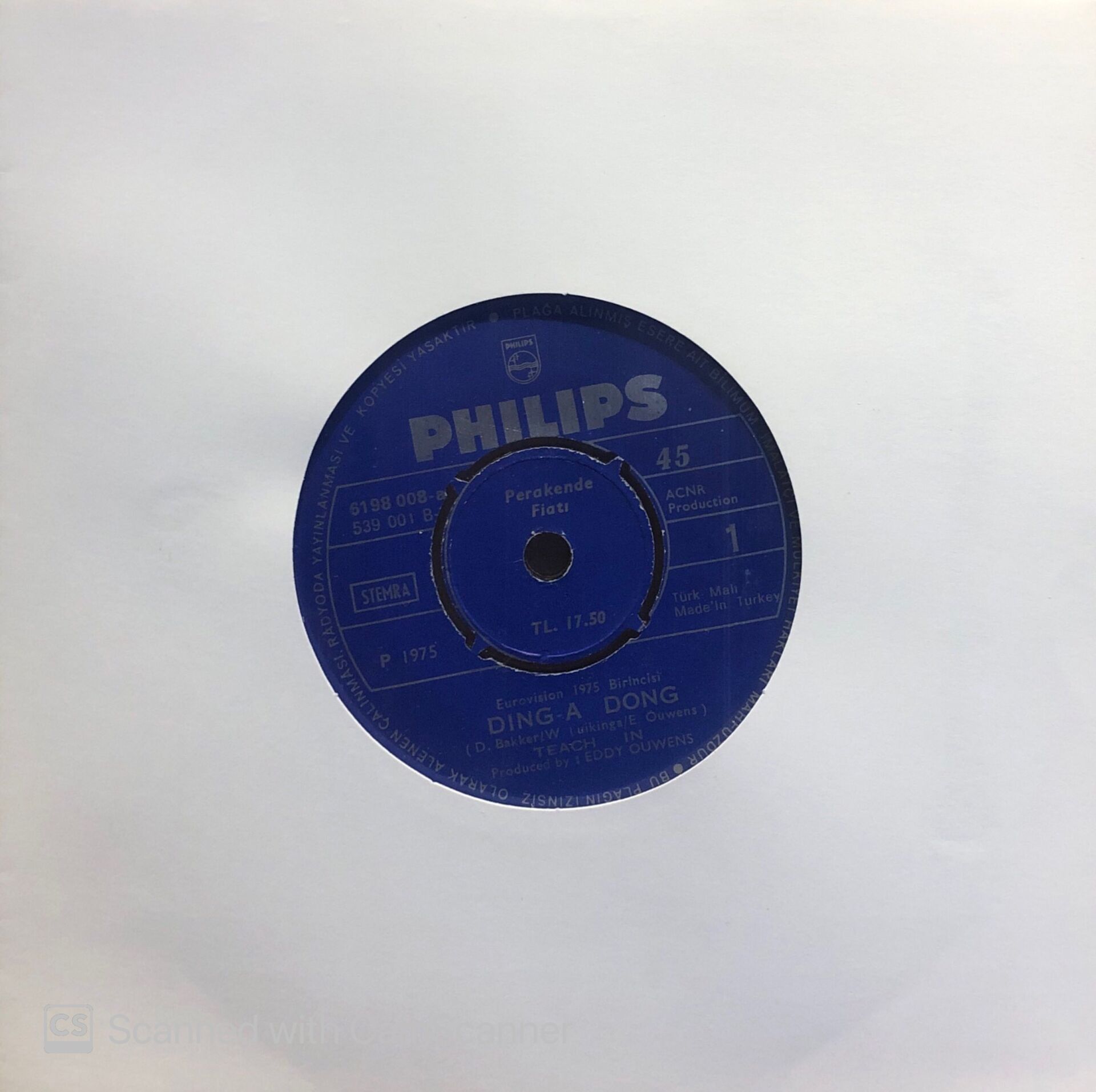 Teach In - Ding-a Dong / You and Me 45lik