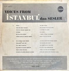 Voices From İstanbul = İstanbul'dan Sesler ( Radife Erten )