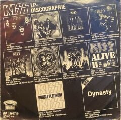 Kiss – I Was Made For Lovin' You / Hard Times 45'lik