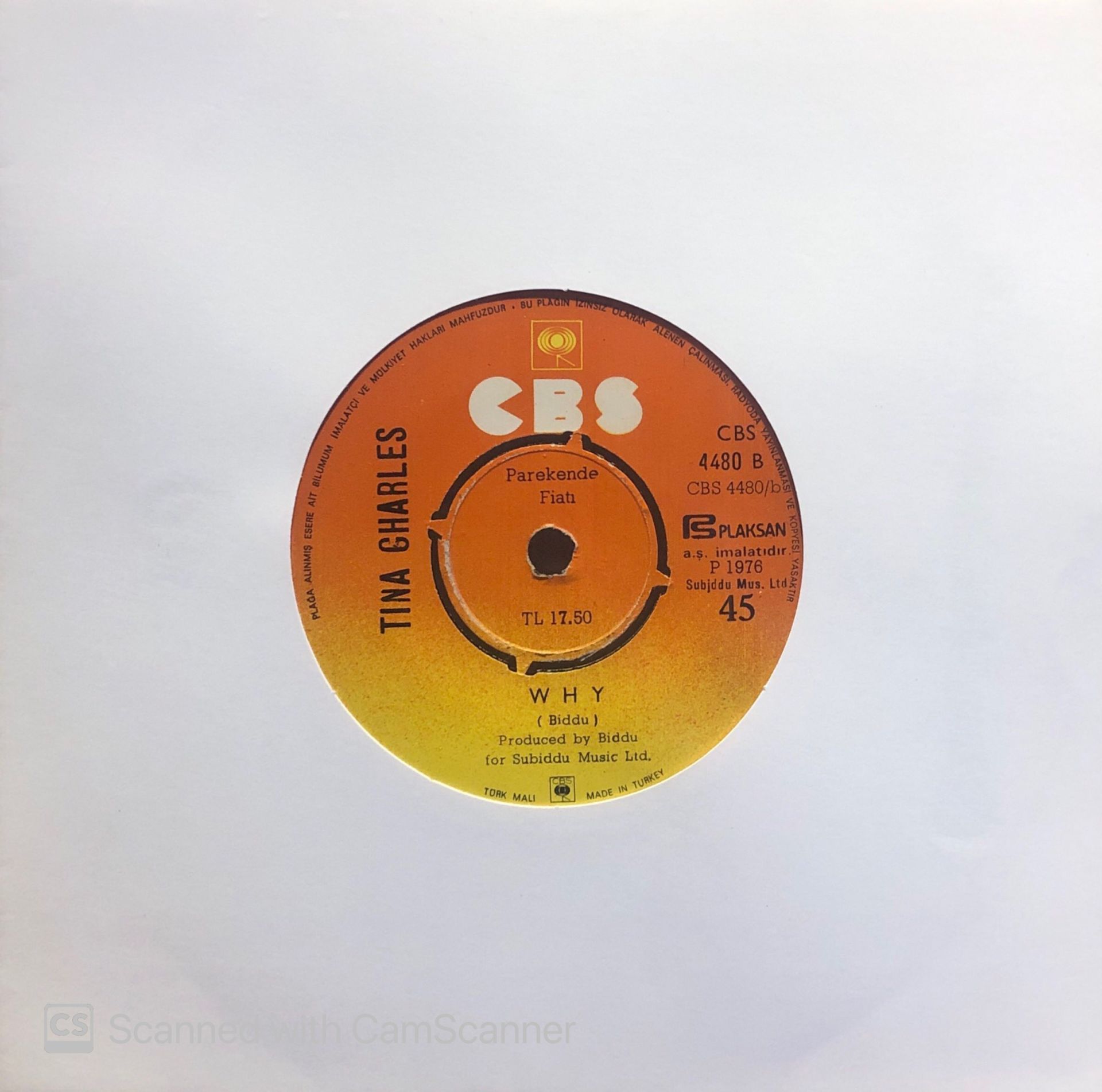 Tina Charles - Why / Dance Little Lady Dance 45lik