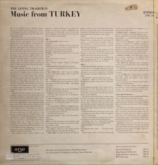 Deben Bhattacharya – Music From Turkey LP