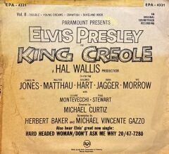 Elvis Presley – King Creole - Vol. 2 45'lik