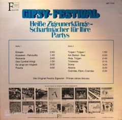 Die Original Puszta-Zigeuner* Primas Janos Seczey – Gipsy-Festival LP