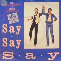 Paul McCartney And Michael Jackson – Say Say Say / Ode To A Koala Bear 45'lik
