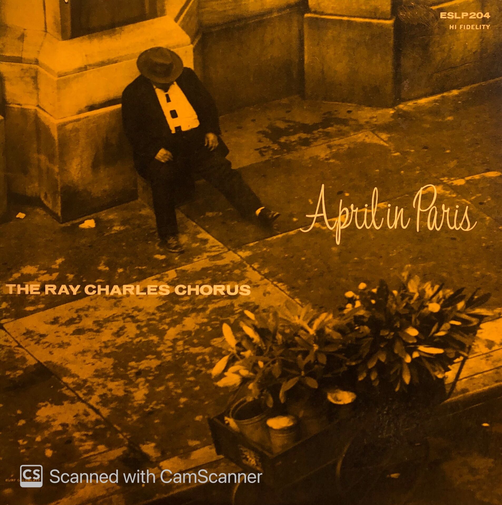 The Ray Charles Chorus – April In Paris LP
