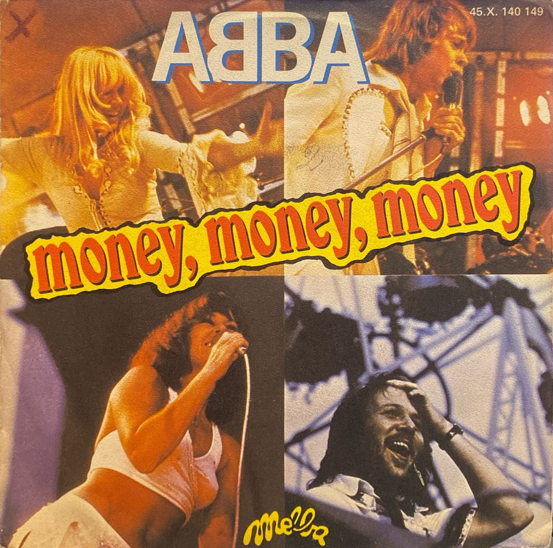 ABBA – Money, Money, Money / Crazy World 45'lik