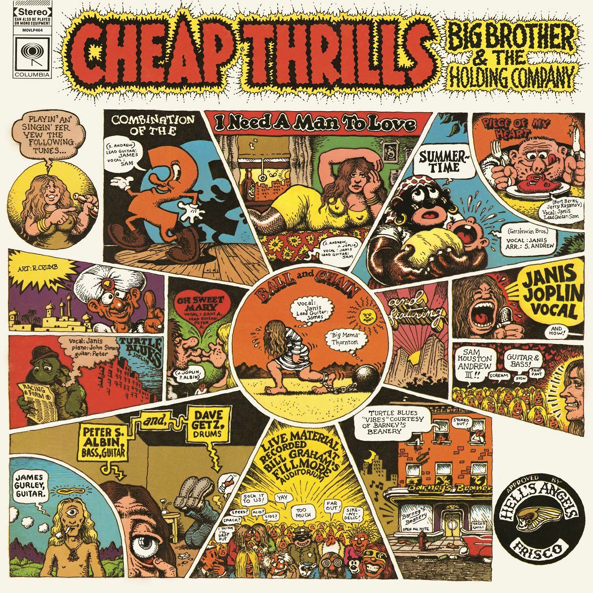 Big Brother And The Holding Company - Cheap Thrills LP