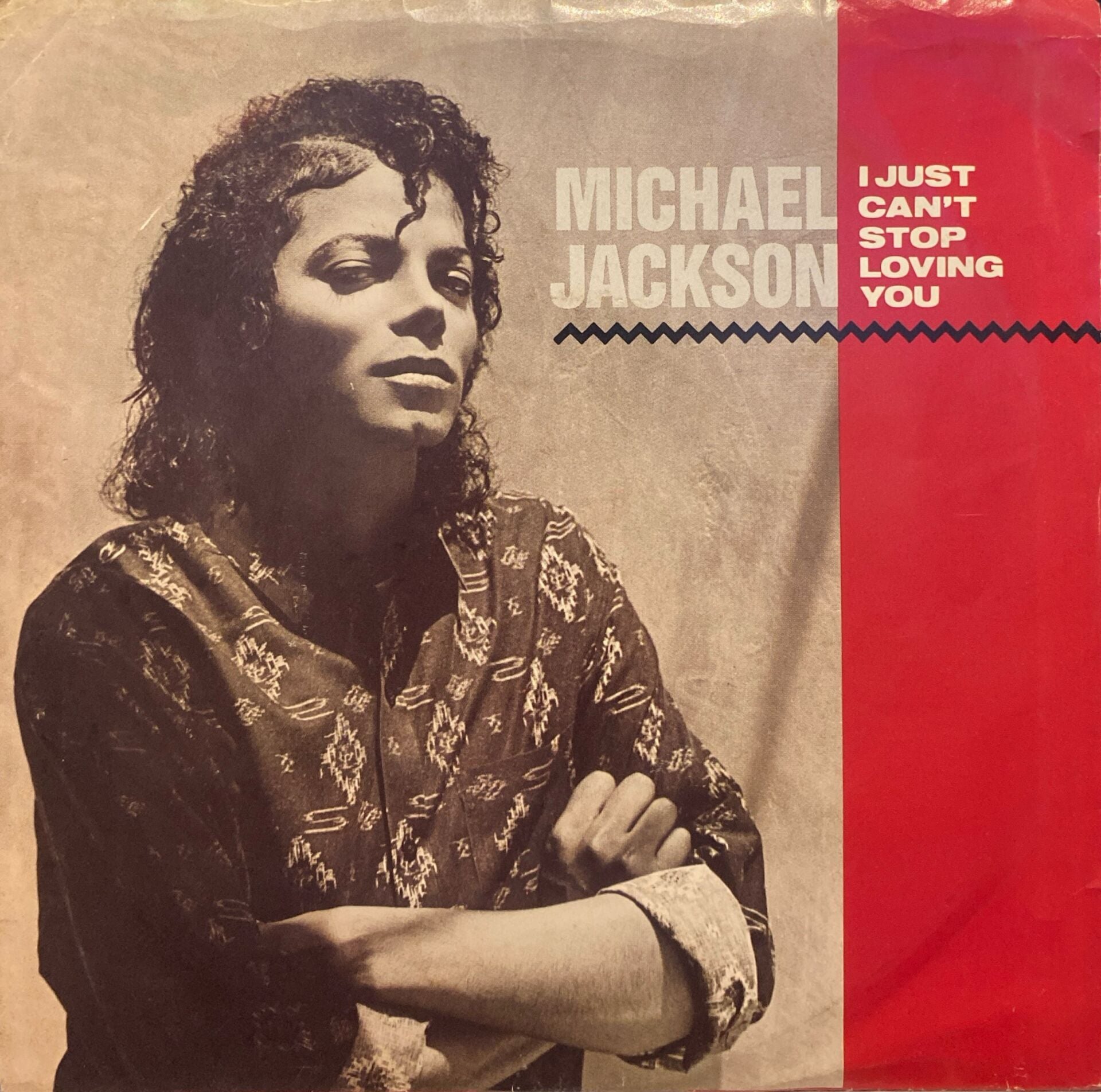 Michael Jackson – I Just Can't Stop Loving You / Baby Be Mine 45'lik