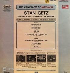 Stan Getz – En Public Au ''Storyville'' De Boston LP