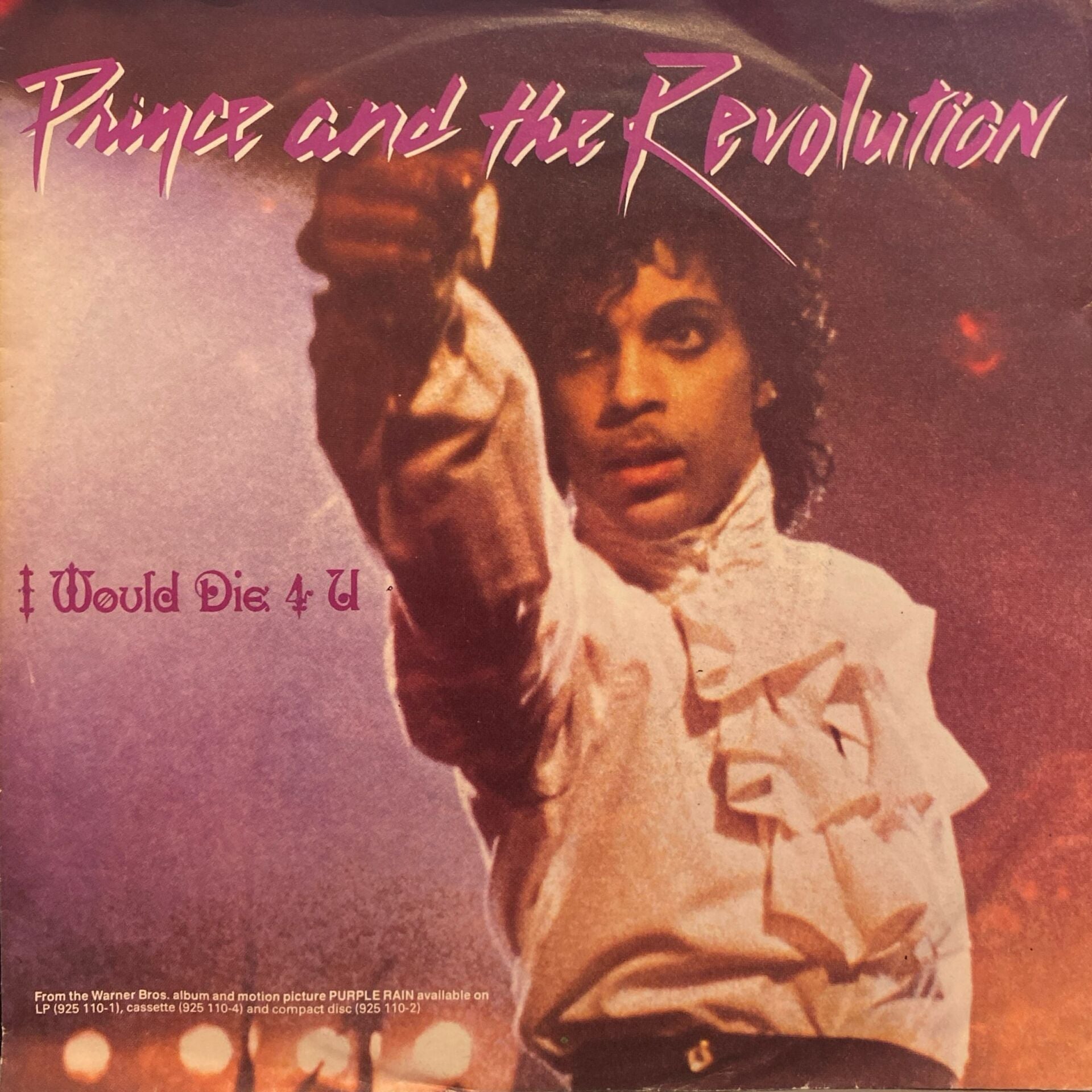 Prince And The Revolution – I Would Die 4 U / Another Lonely Christmas 45'lik