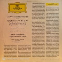 Beethoven* - Berliner Philharmoniker, Herbert von Karajan – Symphonie Nr. 7 LP