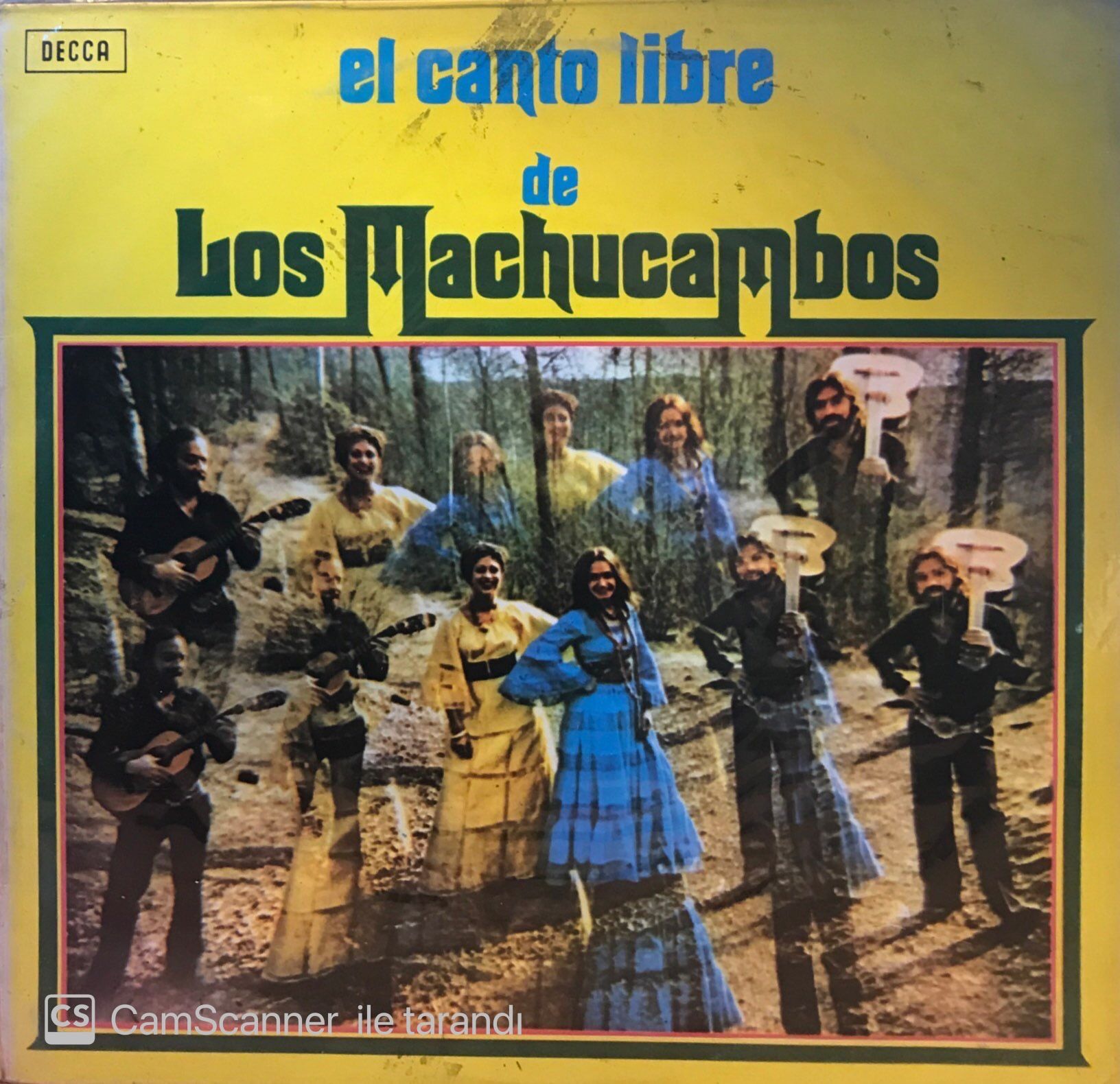 Los Machucambos – El Canto Libre De Los Machucambos LP