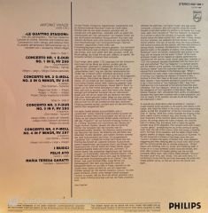 Vivaldi* - I Musici, Felix Ayo* – Die Vier Jahreszeiten LP