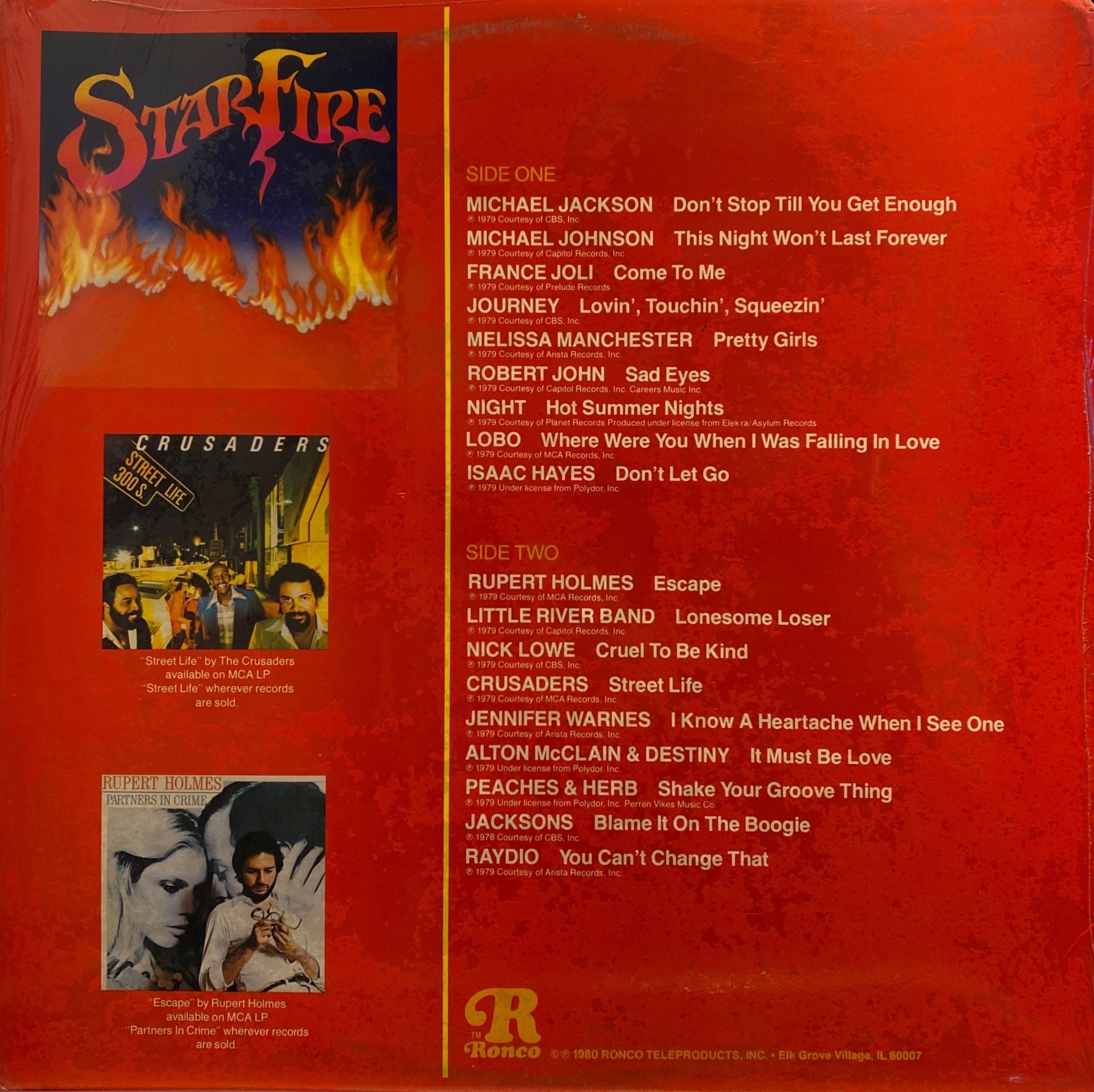 Star Fire - Orginal Hits LP