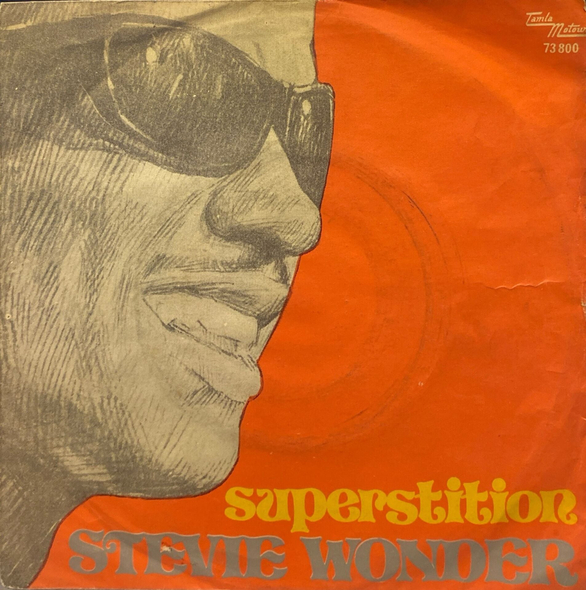 Stevie Wonder – Superstition / You Are The Sunshine Of My Life 45'lik