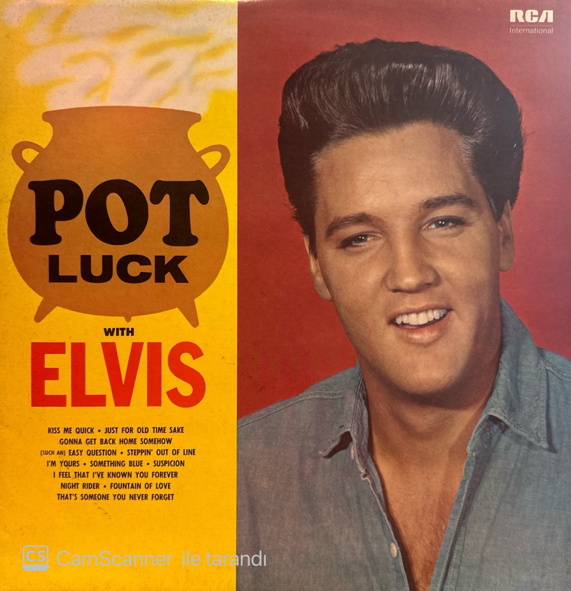 Elvis Presley – Pot Luck With Elvis LP