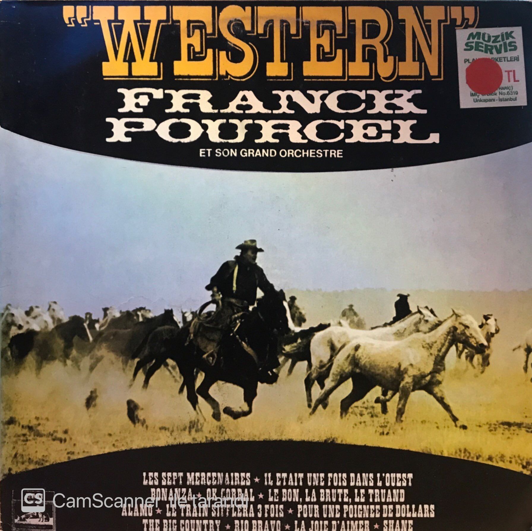 Franck Pourcel Et Son Grand Orchestre – Western LP
