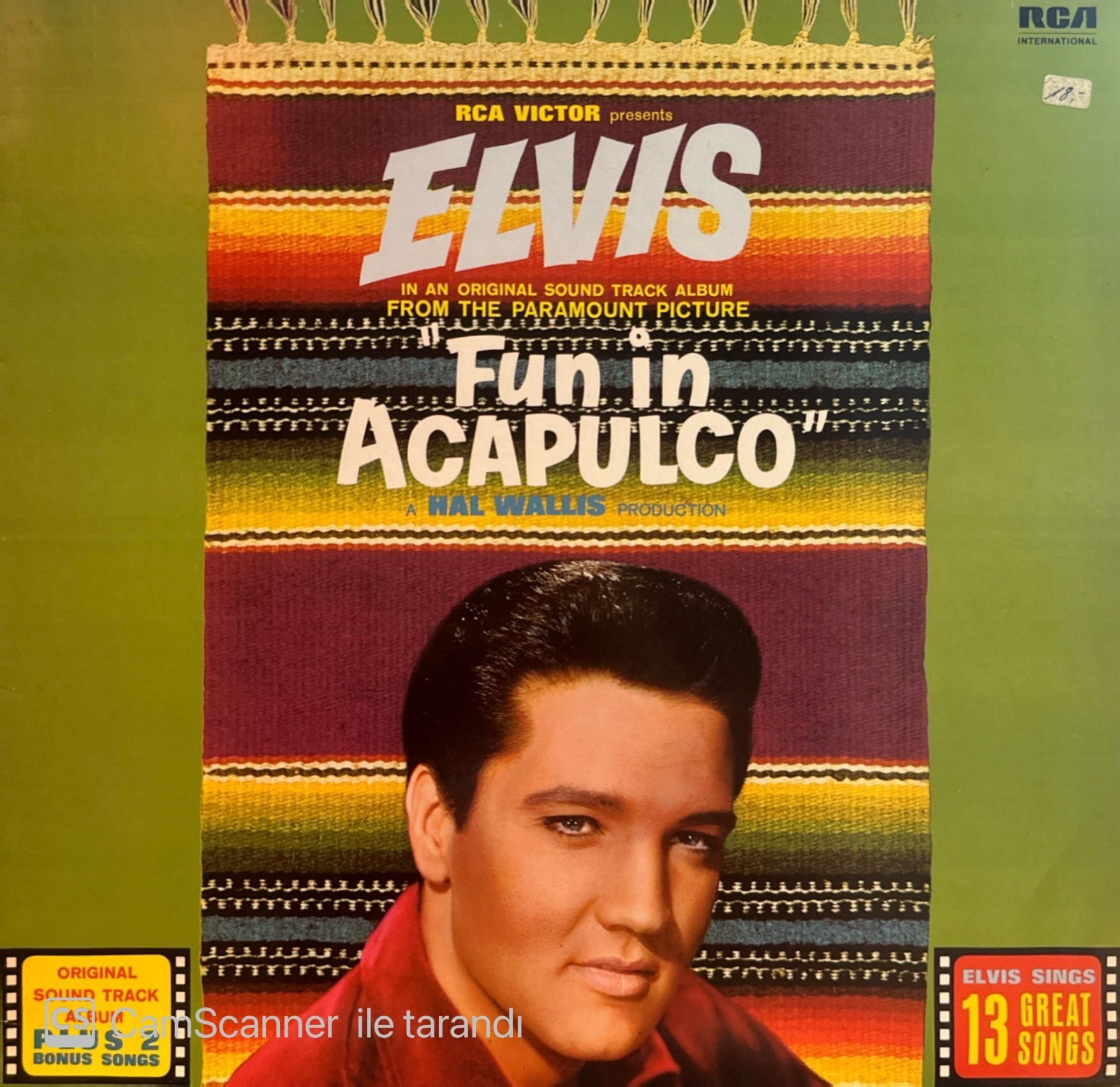Elvis Presley – Fun In Acapulco LP