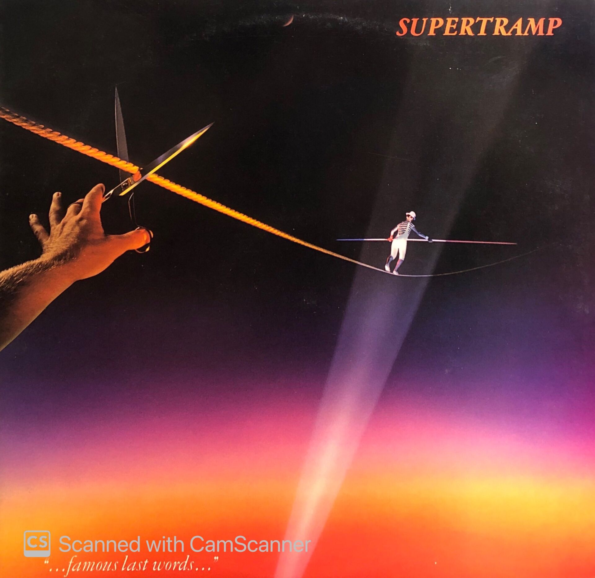 Supertramp – ''...Famous Last Words...'' LP