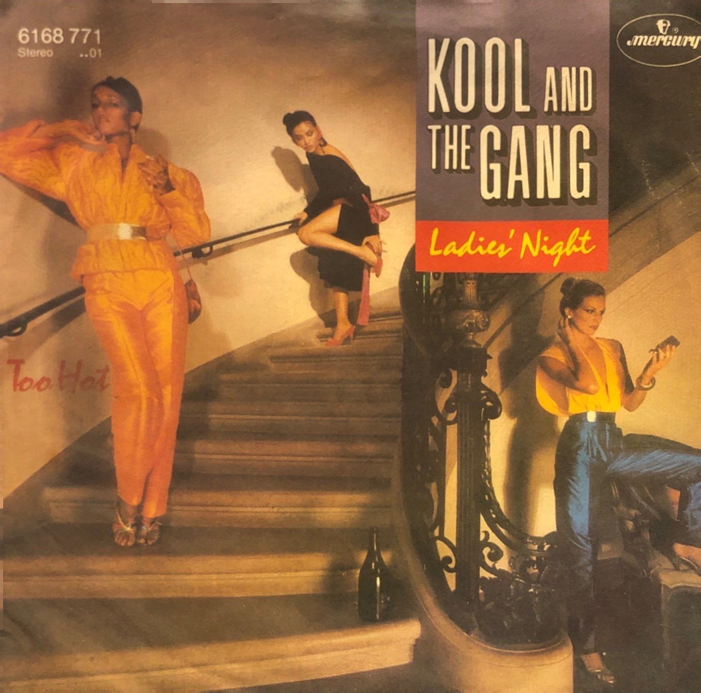 Kool and The Gang - Ladies' Night / Too Hot 45'lik