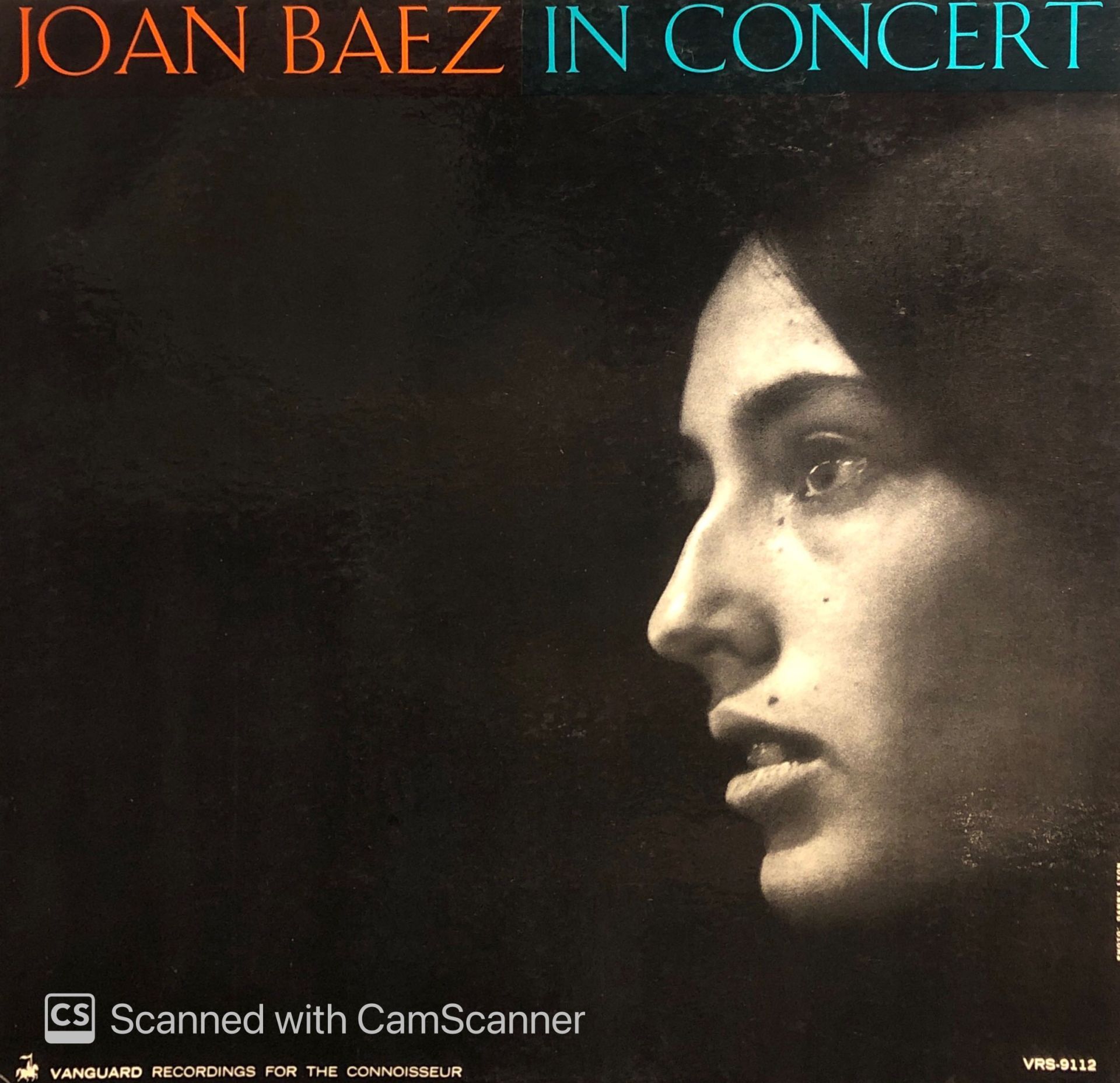Joan Baez – Joan Baez In Concert. Part.1 LP