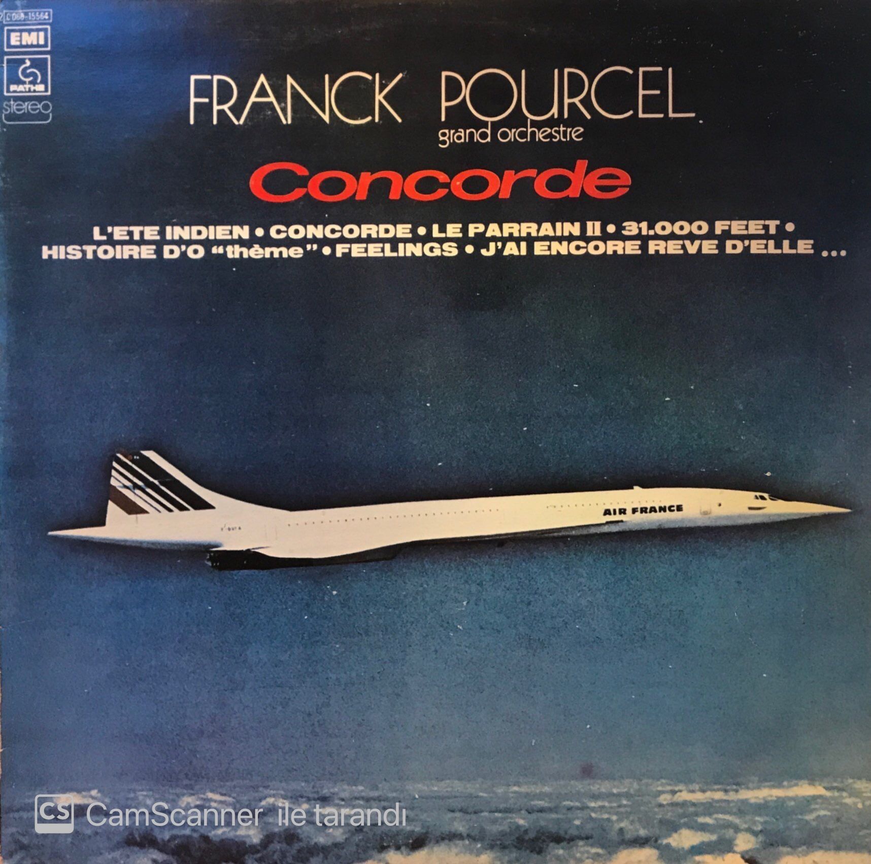 Franck Pourcel Et Son Grand Orchestre – Concorde LP