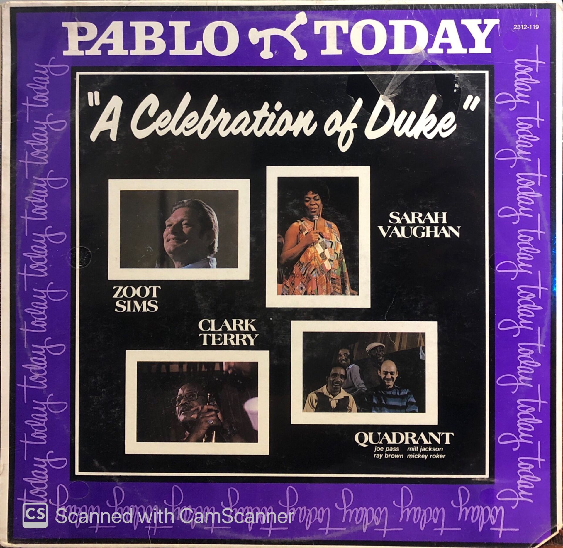 Zoot Sims, Sarah Vaughan, Clark Terry, Quadrant – A Celebration Of Duke LP