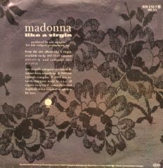Madonna – Like A Virgin / Stay 45'lik