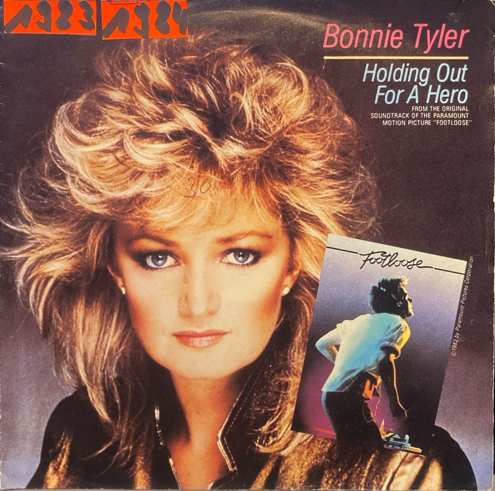Bonnie Tyler – Holding Out For A Hero / Faster Than The Speed Of Night 45'lik