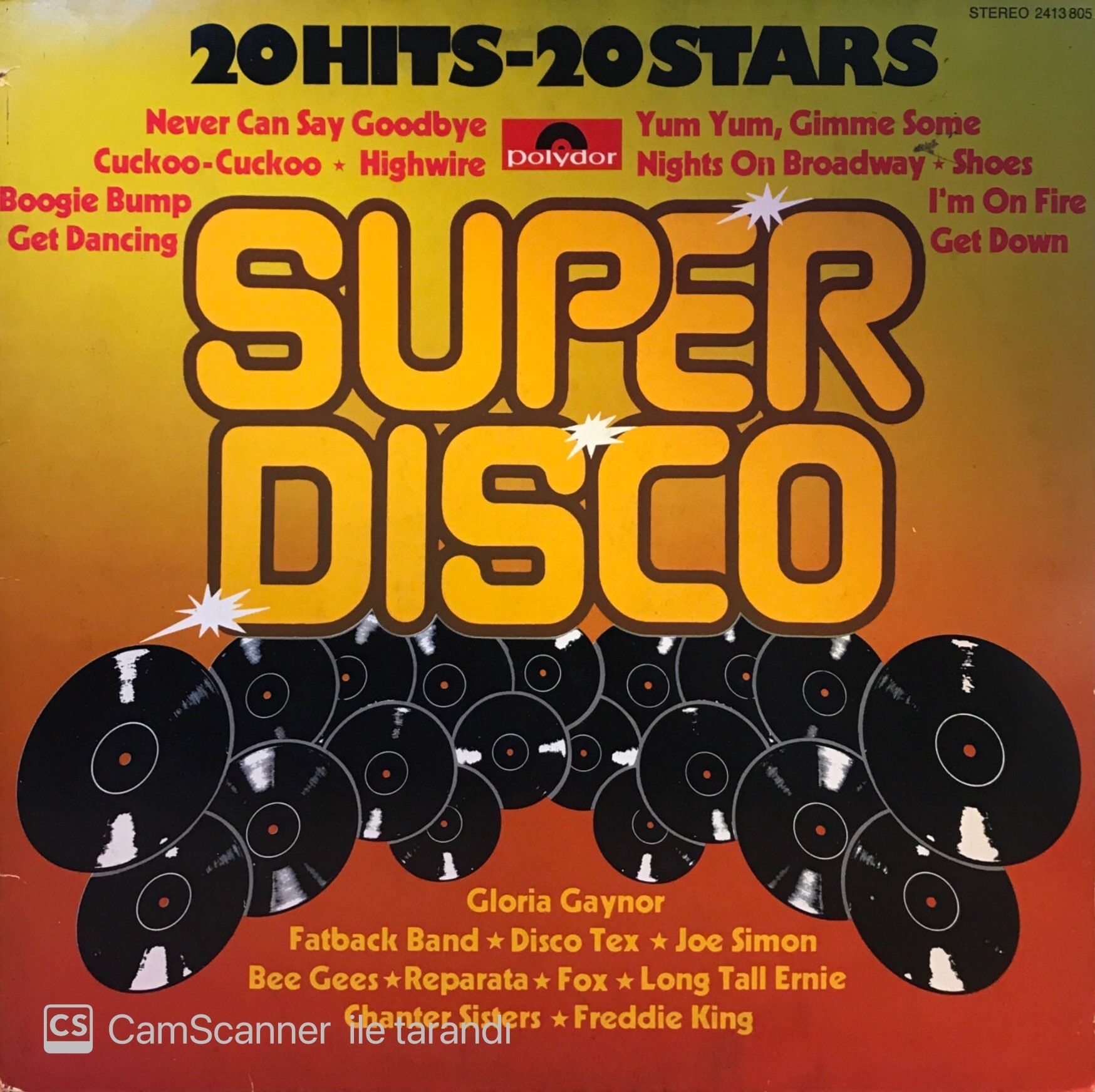 Super Disco (20 Hits-20 Stars) LP